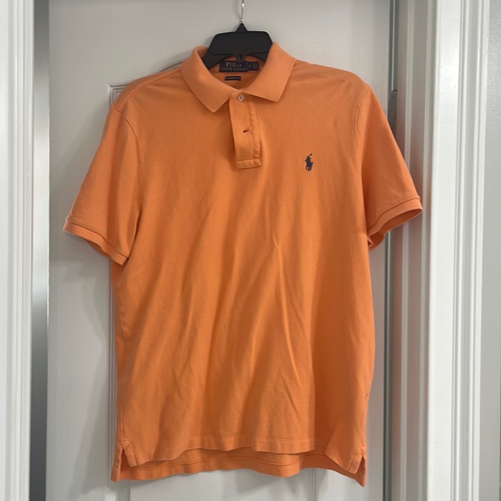 Men’s sz M Polo Orange